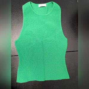 Babaton Emerald Ribbed Tank Top